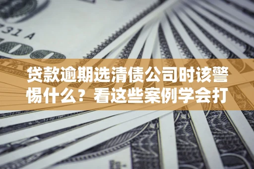 济南贷款逾期选清债公司时该警惕什么？看这些案例学会打翻身仗