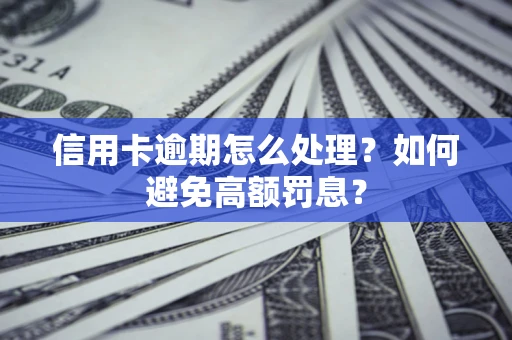 济南信用卡逾期怎么处理？如何避免高额罚息？