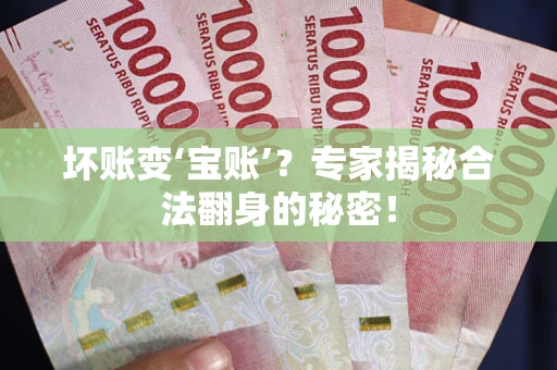 济南坏账变‘宝账’？专家揭秘合法翻身的秘密！