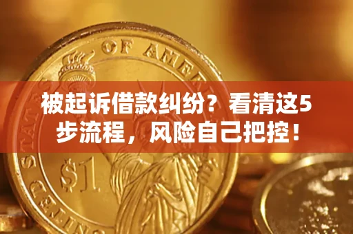 济南被起诉借款纠纷？看清这5步流程，风险自己把控！