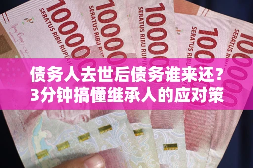济南债务人去世后债务谁来还？3分钟搞懂继承人的应对策略