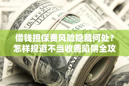 济南借钱担保费风险隐藏何处？怎样规避不当收费陷阱全攻略！